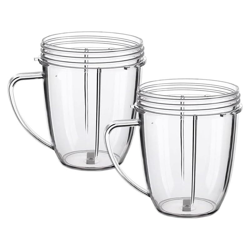 A52Q-18Oz Tazze Parti di ricambio Tazze for Nut-ribu-llet Frullatore 600W e 900W Maniglia Tazza Spremiagrumi Accessori