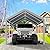 COBIZI Carports 10x20 Heavy Duty Car Canopy Garage 2.0, Carport Car Tent Outdoor Shelter Upgrade Waterproof & UV Protected with Windproof Ropes & Built-in Sandbags for Cars, Trucks and Boats, Gray