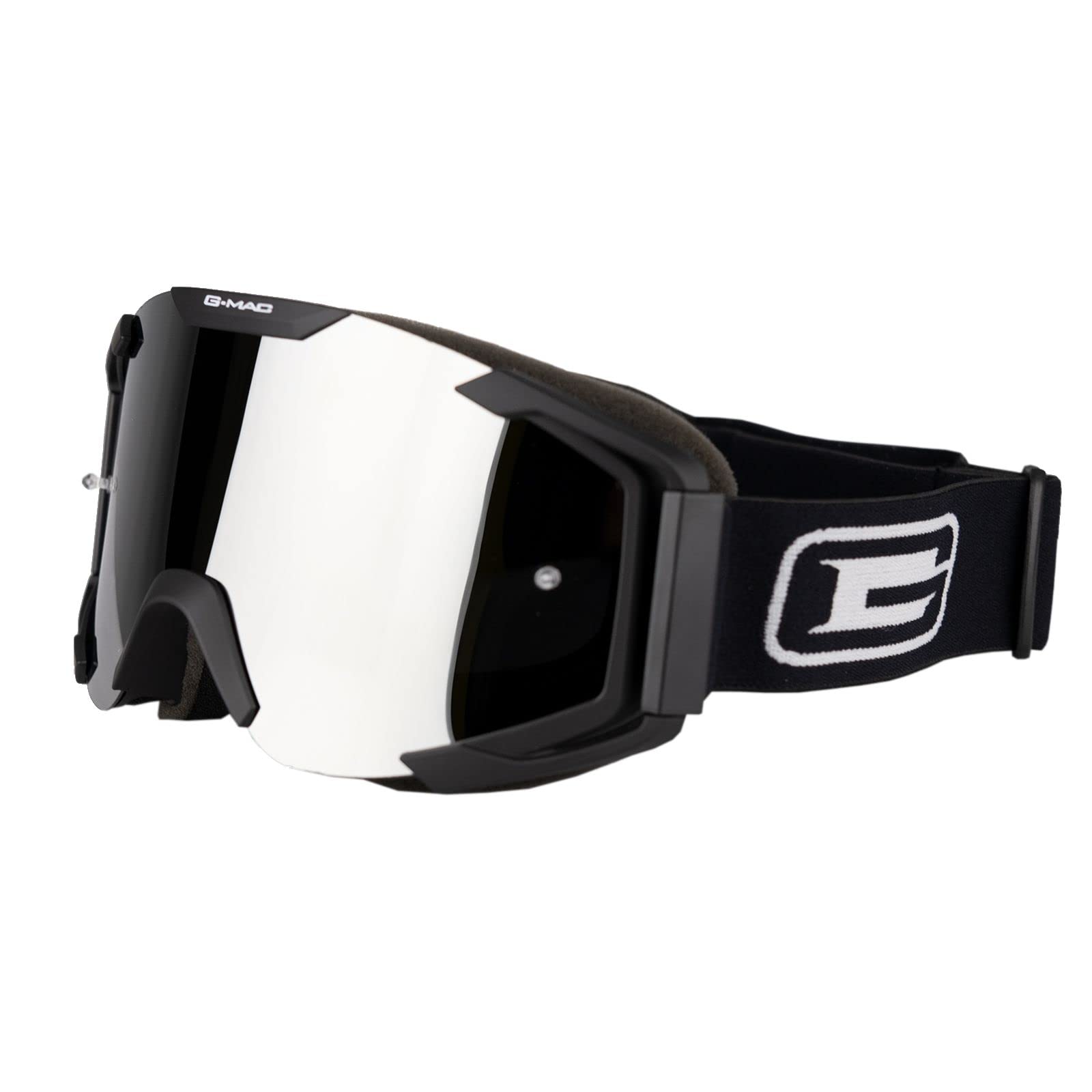 G-Mac Impact MX Motorcycle MTB QUAD ATV Off Road Motocross Mirrored Goggles
