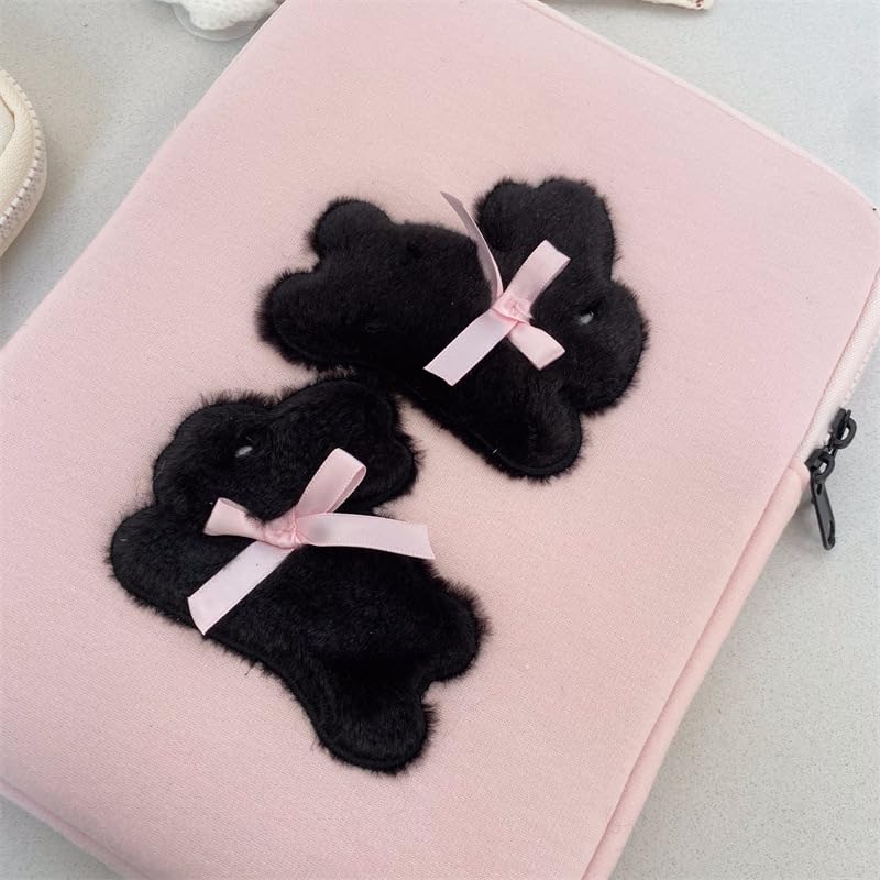 Funda acolchada para laptop con diseño conejo kawaii miniatura 3