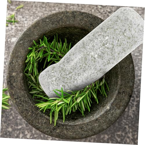 Pestle de piedra Happyyami para cocina 3.74 in miniatura 6