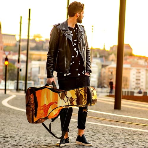 JRHEJTFZ Housse pour guitare acoustique de 1,9 cm d’épaisseur – Imperméable – Durable et élégant – Motif cheval de course, Multicolore., 42.9×16.9×4.7 in, Motif imprimé tendance - Les Beatles, Paul McCartney, John Lennon, RIngo Starr, George Harrison JRHEJTFZ Housse pour guitare acoustique de 1,9 cm d'épaisseur - Imperméable - Durable et élégant - Motif cheval de course, Multicolore., 42.9x16.9x4.7 in, Motif imprimé tendance – Image 7