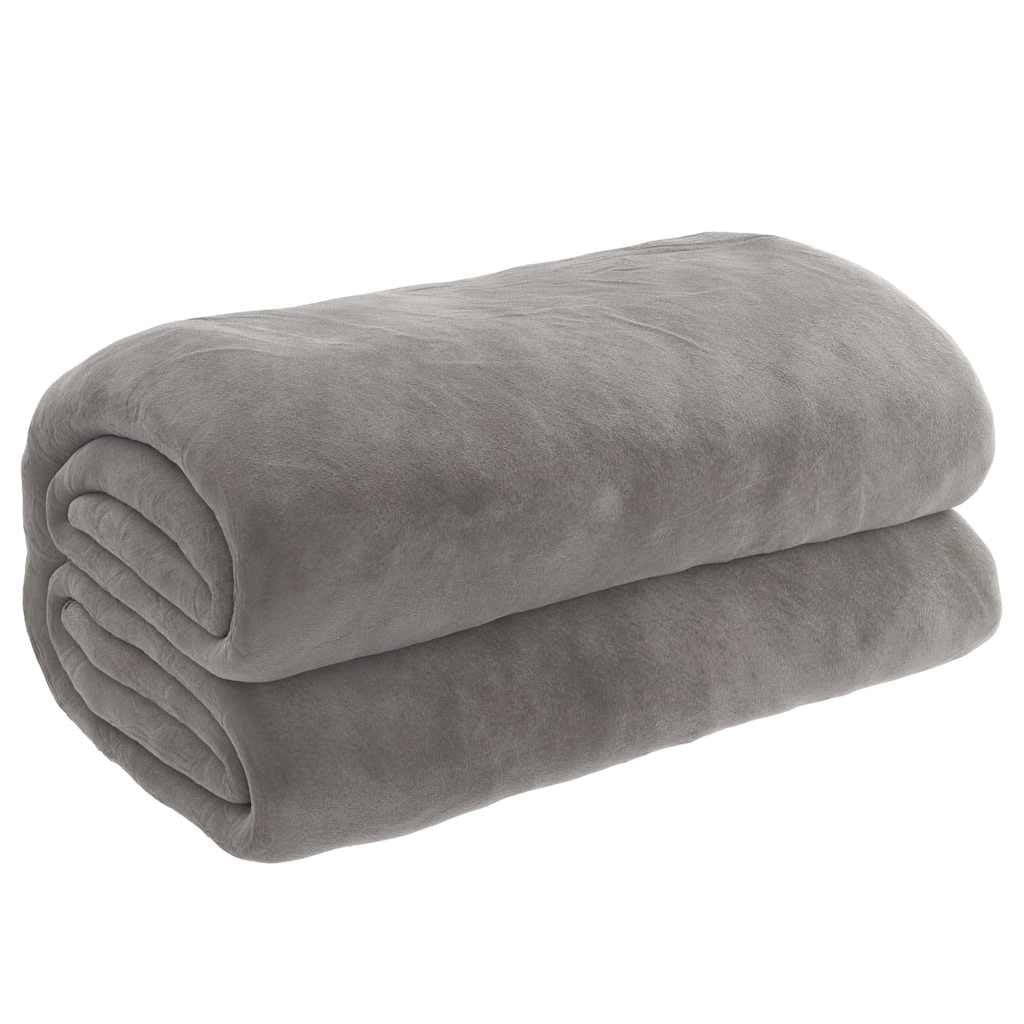 vidaXL Koc obciążeniowy z poszewką, szary, 200x225 cm, 9 kg, tkanina, koc, kołdra, kołdra relaksująca, kołdra obciążeniowa, kołdra koc uspokajający
