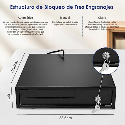 Encuentra la mejor selección de Caja registradora para comprar hoy. 35 Imagen adicional