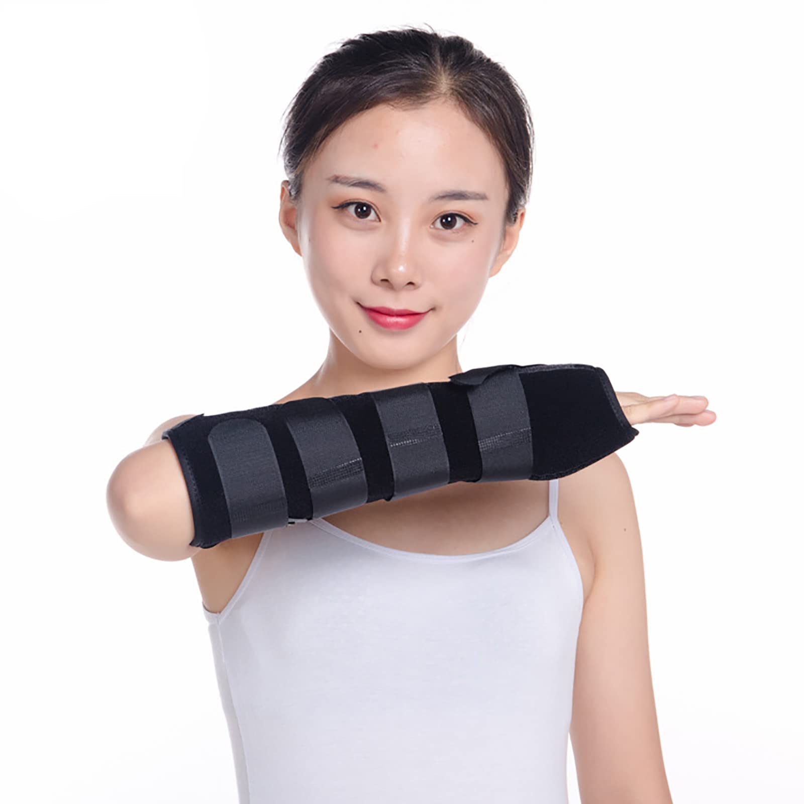 HAILM Wrist Support Brace Splint for Carpal Tunnel Sprains Pain Relief Right Hand Left Wrist Strap Neoprene Breathable
