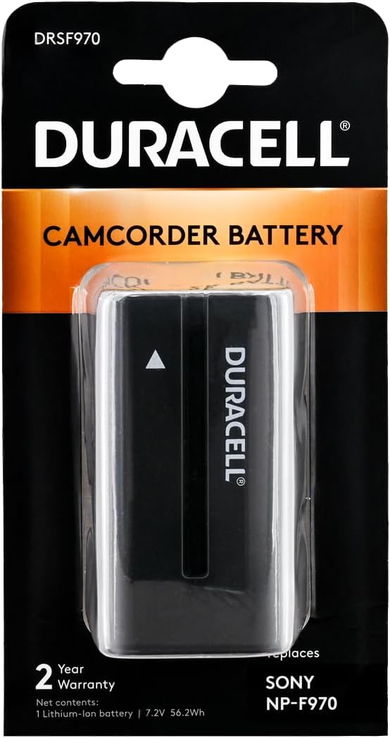 Duracell DRSF970 Li-Ion Camcorder Replaces Battery for NP-F930