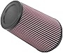 K&N Universal Clamp-On Air Intake Filter: High Performance, Premium, Washable, Replacement Filter: Flange Diameter: 5 In, Filter Height: 8.75 In, Flange Length: 1 In, Shape: Round Tapered, RU-2815