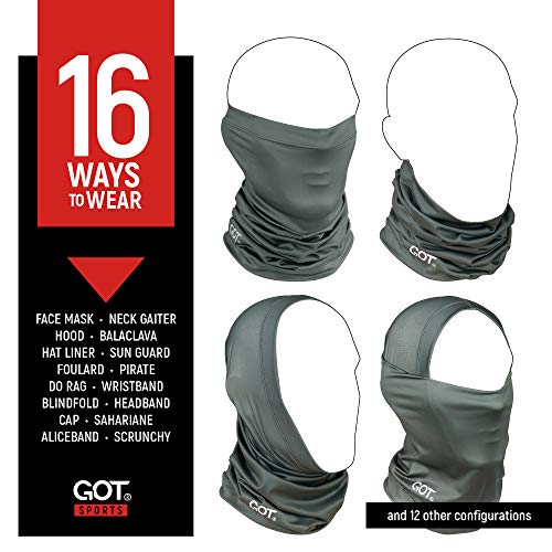 Image of UPF 50+ Fishing Neck Gaiter - UV Face Mask Sun Protection for Men Women