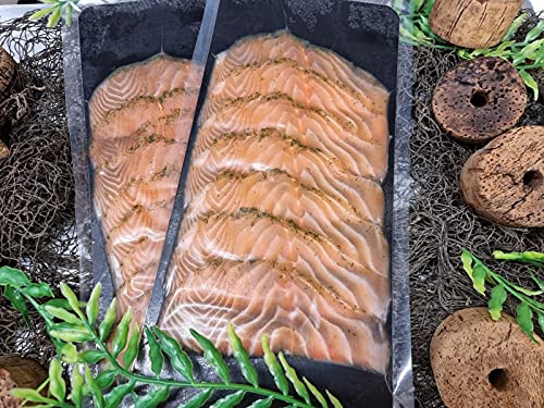 Klaassen Räucherlachs, Sapphire Lachs mit Dill, grätenfreier Lachs, 200g