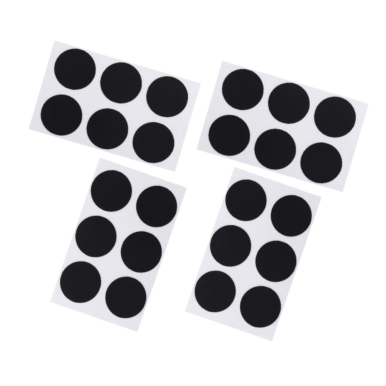 ABOOFAN 1set Portable Inner Patch Self Adhesive Cycle Tube Patches for Quick Tire Repair Durable and Practical Tire Repair Accessory for Outdoor Cycling 4sheets