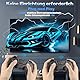 XIXIMENG USB Doppeltes Kabelloses Controller für Multiplayer, für Linux/Android-Telefon für Game Box/Game Stick/Windows PC/TV Box/Android,Plug & Play 2,4G Gamepad mit Hall-Effekt Joysticks (Grau)