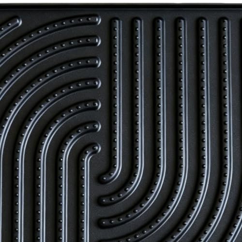 Alfombrilla secante de cocina antideslizante de 45x30cm escurridor protector para platos 8