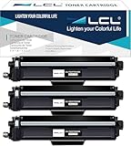 LCL Compatible Cartucho de tóner TN243 TN247 TN-247 TN247BK TN-247BK 3000pages (3Negro) Reemplazo para Brother HL-L3210CW HL-L3230CDW HL-L3270CDW MFC-L3710CDW MFC-L3750CDW MFC-L3770CDW MFC-L3730CDW