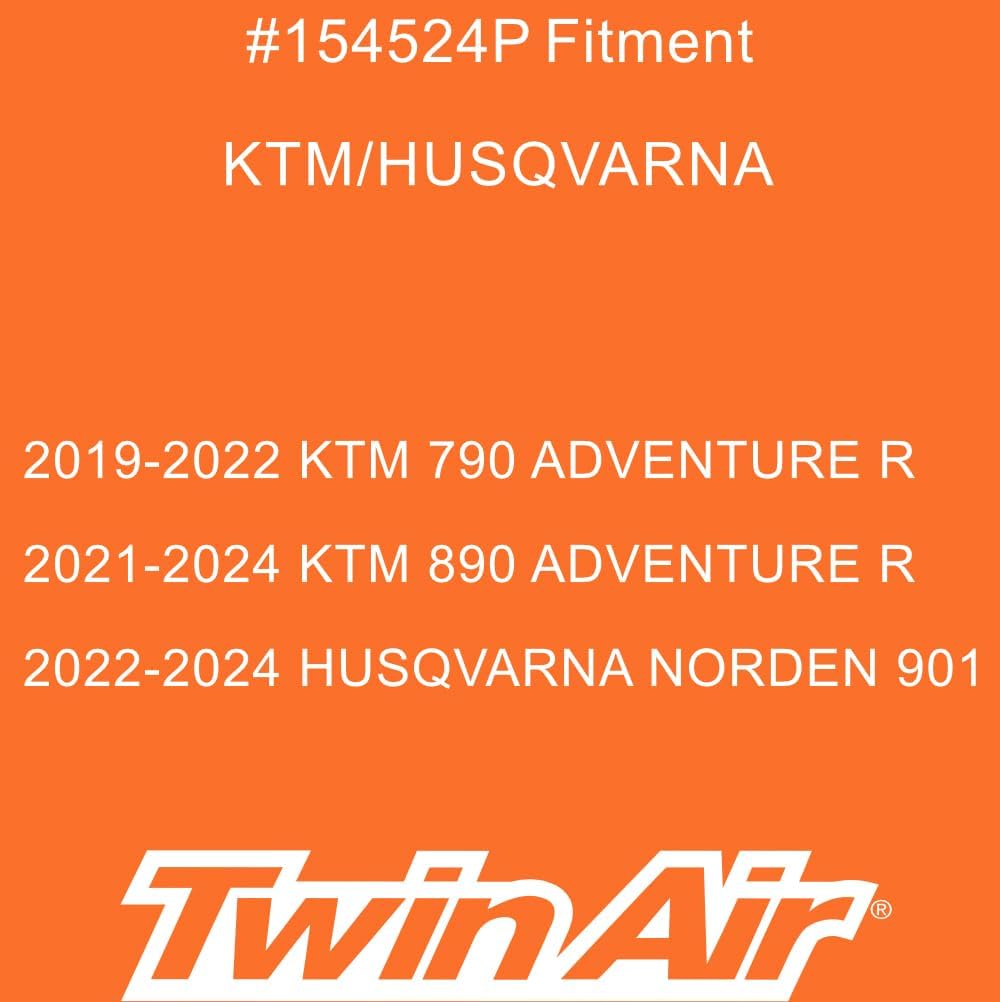 Pre-Oiled Air Filter+Frame for 154524P - fits KTM Super Adventure R/Adventure R 790 (09-24), KTM Adventure R 890 / Husqvarna Norden 901 (22-24) - Off-Road Motorcycles (OEM Part # 60306015100)