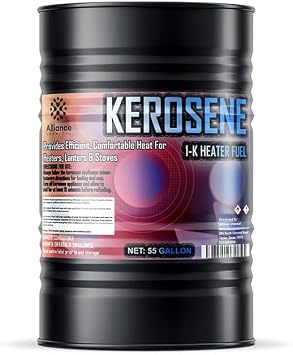 K1 Kerosene for Enhanced Kerosene Heating - 55 Gallon Drum - Premium Quality K1 Kerosene for Reliable and Safe Kerosene Heating