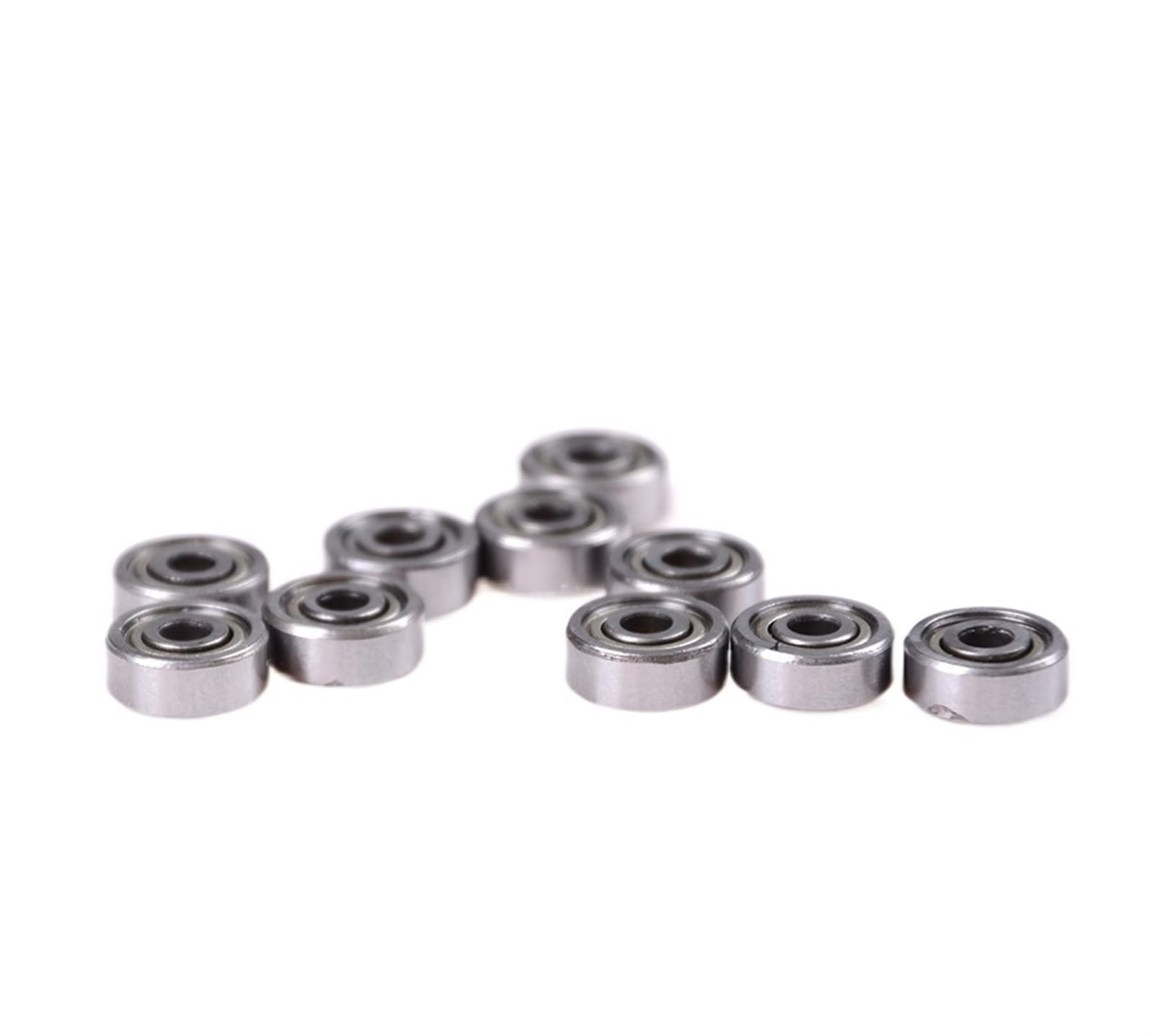 VSPPJYFG Bimetal Seal Shield Micro deep Groove Bearing 10pcs 623ZZ 3x10x4mm Ball Bearings Part Miniature Deep Groove 3D Printer Parts Chrome Steel
