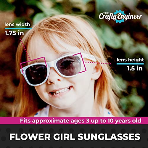 The Crafty Engineer Ring Bearer And Flower Girl Sunglasses (Flower Girl) #TOP3