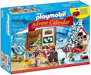 Playmobil 9264 Santa's Workshop Christmas Advent Calendar, for ages 4+