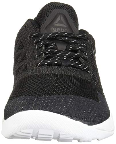 Reebok Women's CROSSFIT Nano 6.0 Cvrt Cross Trainer, Black/White, 7 M US