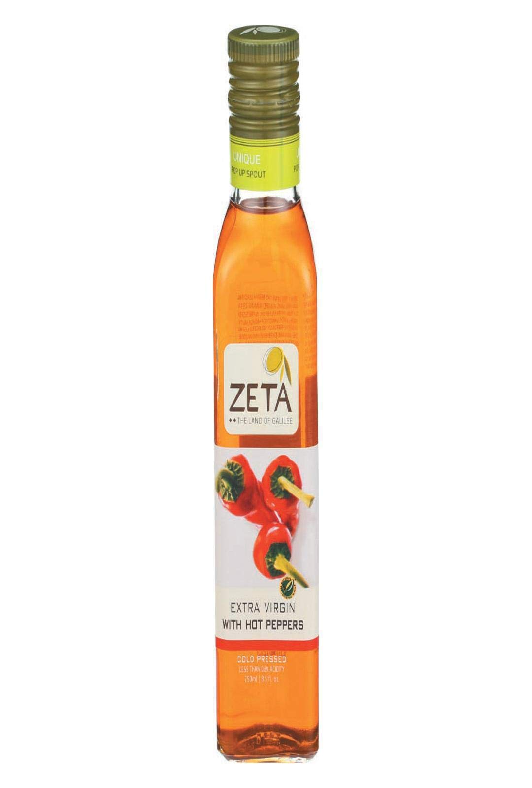 Amazon.com : ZETA THE LAND OF GALILEE Hot Peppers Flavored Extra
