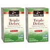 شاي برافو ثلاثي Detox شاي الأعشاب خالي من الكافيين ، 20 كيس شاي ، 2 كونت