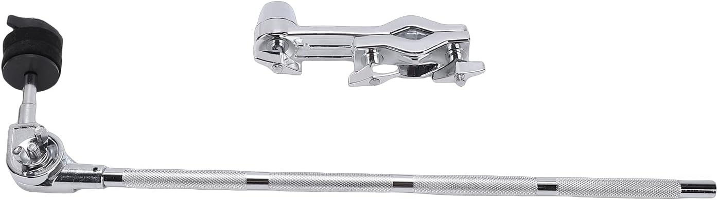 Sorandy Cymbal Stand, L Shape Length Adjustment Extension Arm, Drum Hardware with Clamp Thickened Knob, Ideal for Beginner Drummers