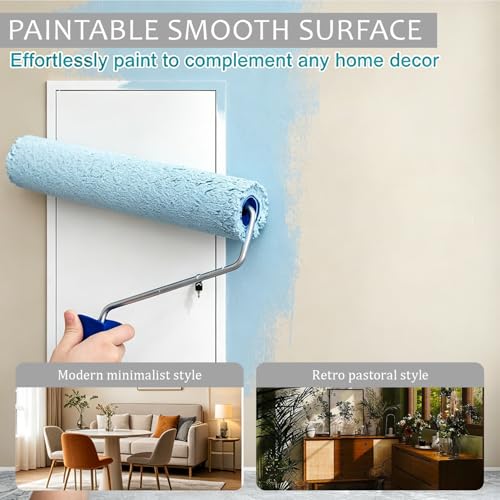 Panel de acceso con cerradura para techo blanco de 86x91cm 6