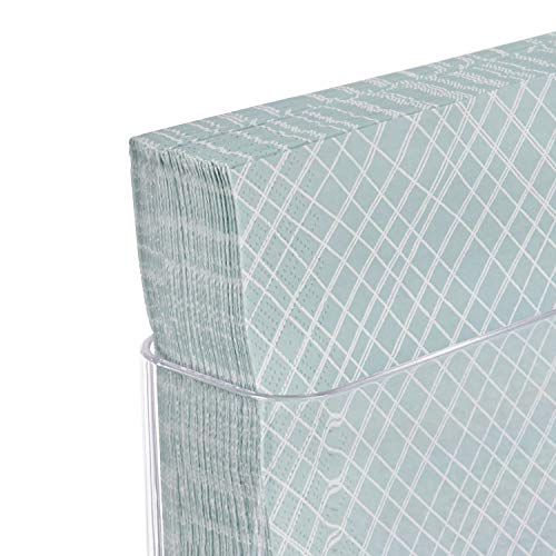 STORi Clear Plastic Holder for Napkins | set of 2