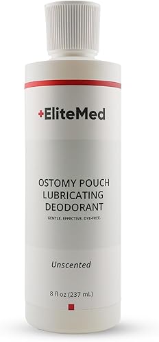 Ostomy Pouch Desodorante lubricante  Eliminador de olores y lubricante de bolsa de colostomía  Botella de 8 onzas líquidas