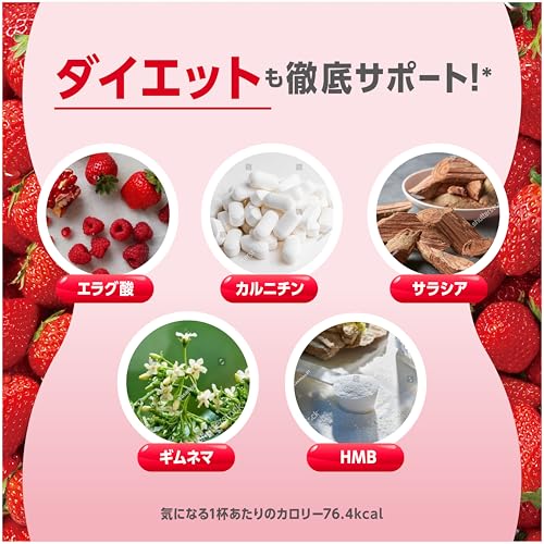 TOKYOサプリ ソイプロテイン 美味しい苺 ダイエット 600g の商品画像 4