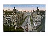  Postkarte: Frankfurt a. M. - Kaiserstrasse mit Hauptbahnhof