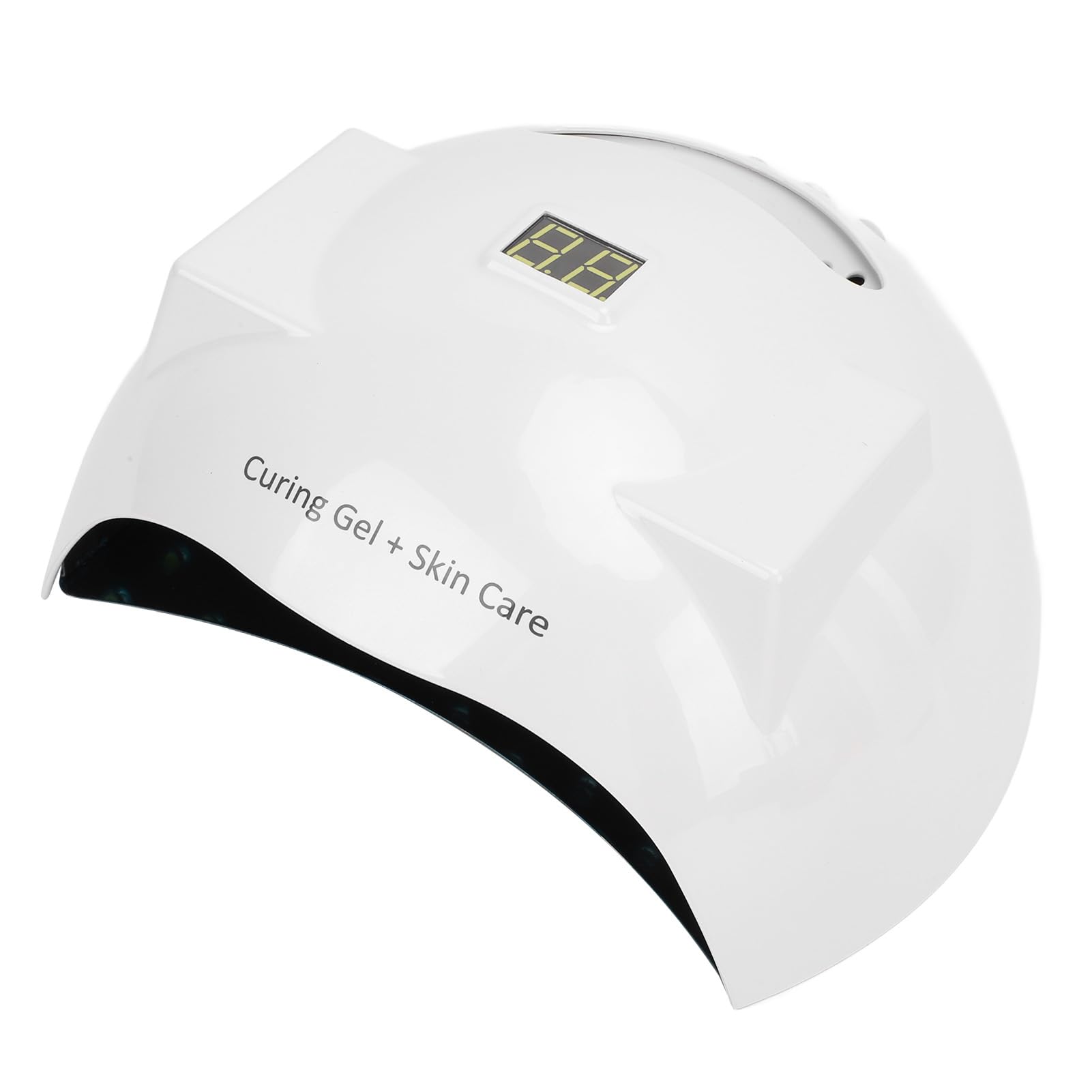 Nail Light LED Lamp Beads Powerful 33pcs+18pcs 5200mAh Lithium ion Battery Lamp with Handle, Infrared Sensing for Home Salon, Fast Curing Nail Polish Gel (US Plug)