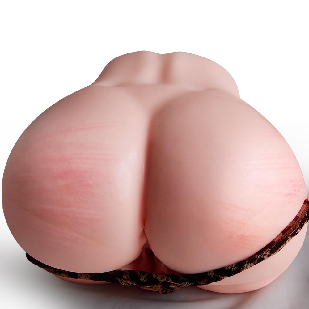 Realistic Male Masturbator Sex Doll for Men Male Sex Toy with Pumped Pussy Puffy Labia Pocket Pussies with