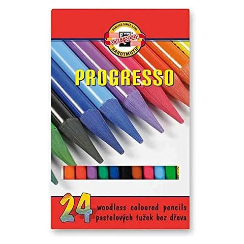 KOH-I-NOOR Progresso Woodless Coloured Pencils Set Cover