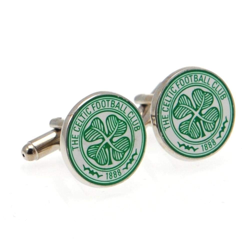 Celtic FC Cufflinks (One Size) (Green)