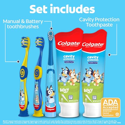 Colgate Kids Bluey Toothbrush and Toothpaste Gift Pack - image 3