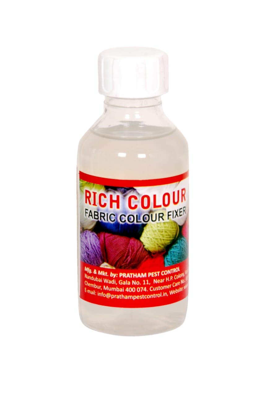 Pratham Pest Control Color Fixer For All Cotton Fabric To Fix The