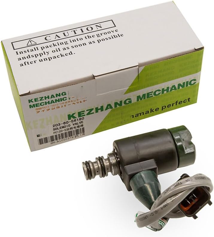Solenoid Valve 203-60-56180 203-60-62171 203-60-62161 Hdnverys Fits for Komatsu PC60-7 PC120-5 PC120-6 PC200-6 Excavator