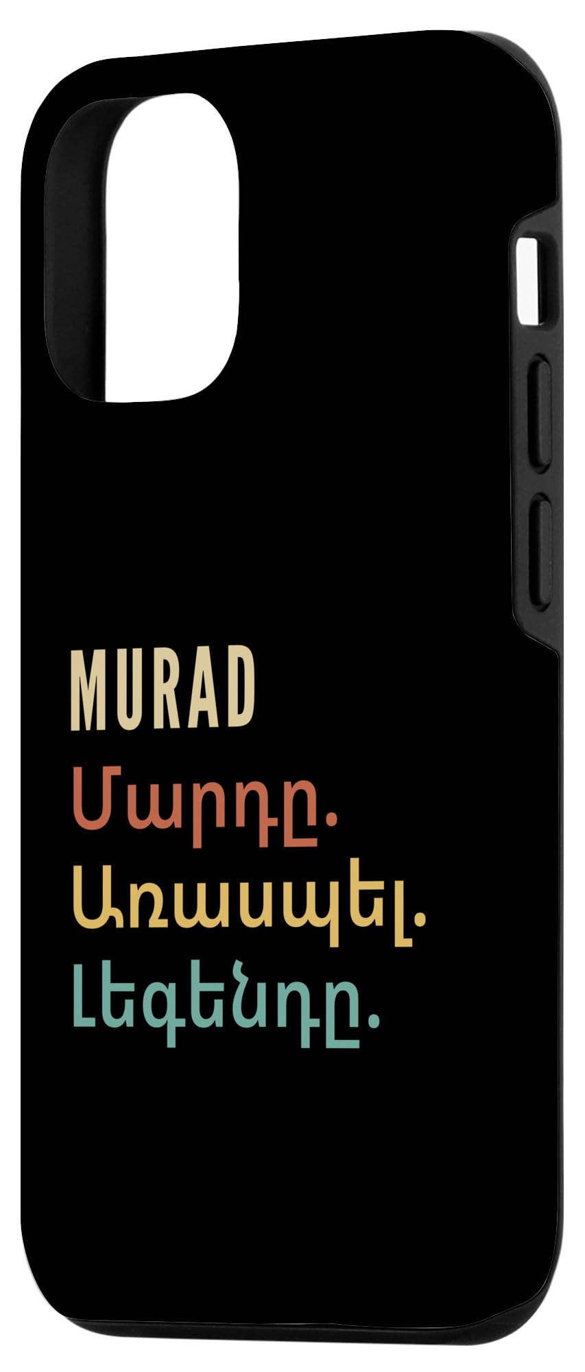 iPhone 14 Pro Funny Armenian First Name Design - Murad Case - Image 2