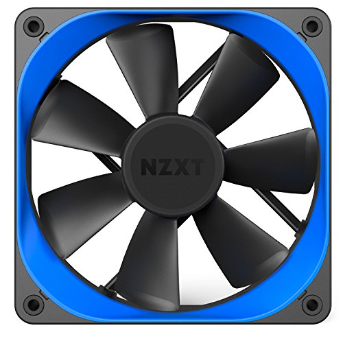 Nzxt AER P120 120MM Blue Trim 2X for Case Cooler Fan (RF-ACT12-U1)