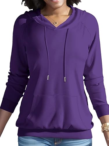 Hoodies For Women Pullover Casual Long Sleeve Oversized Sweatshirts