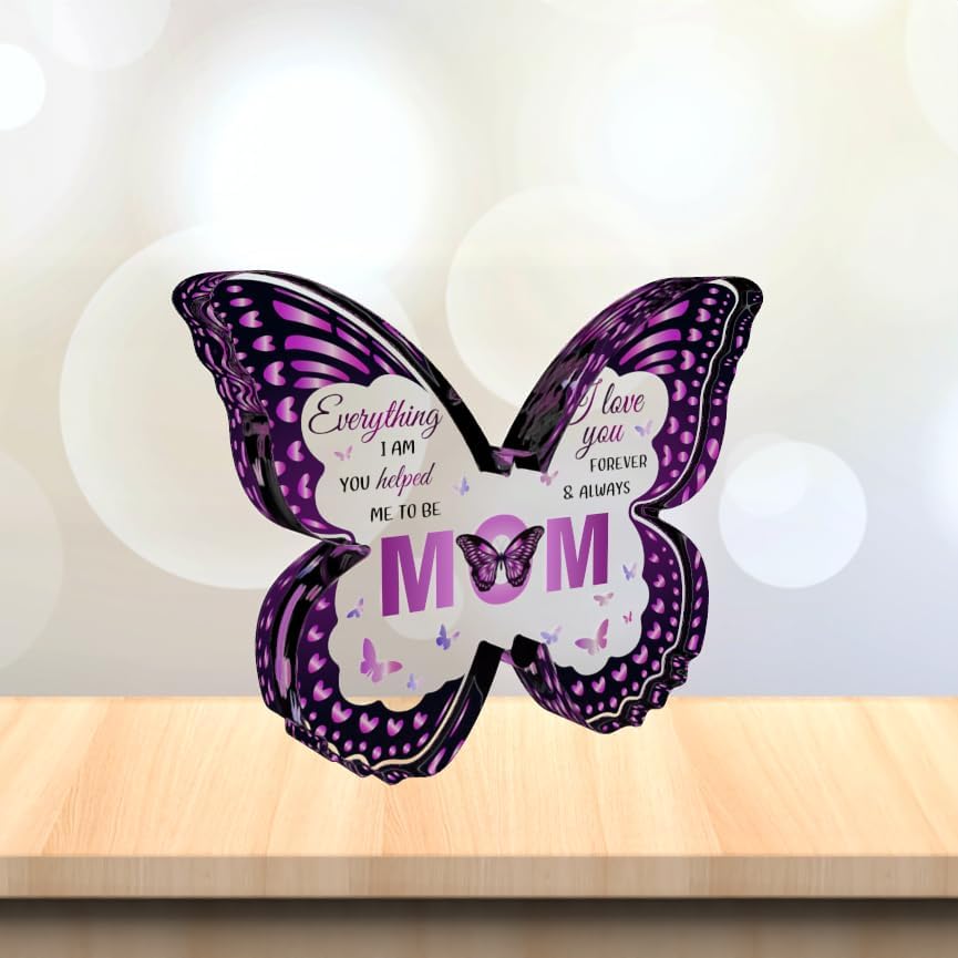 Unique Butterfly-Shaped Acrylic Keepsake Gifts, 5x3.8 IN