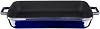 Lava Metal Premium Series - Cast Roast and Oven Tray, Rectangular, 26x40 cm, Majolic Blue