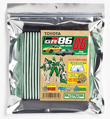 エムリットフィルター トヨタ86 BRZ用 D-030 花粉対策 抗菌