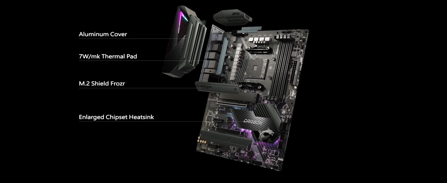 Amazon.com: MSI MPG B550 Gaming Carbon WiFi Gaming Motherboard
