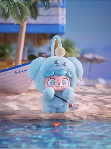 一点のみオリジナル　ラブブ　Labubu 虹色　ふわふわぬいぐるみ 耳と翼付き 7色】Labubu ラブブ カートゥーンウサギ耳デザイン ぬいぐるみ
