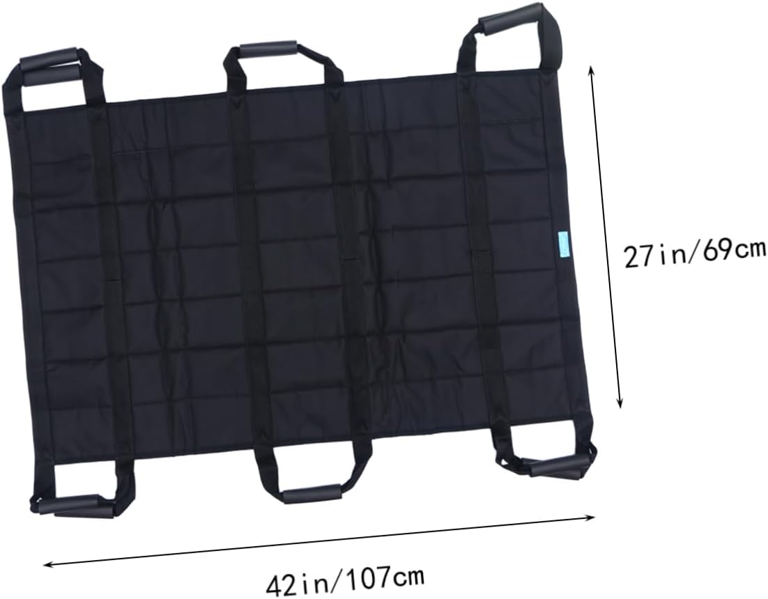 Transfer Boards Belt Handles Medical Positioning Pad for Elderly Waterproof Protective Underpad for Bedridden Patients Mobility Aid for Caregivers