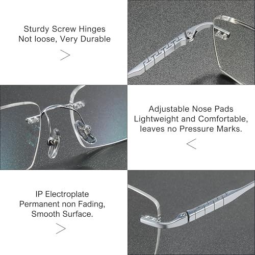 Opiniones de Monturas de gafas para Hombre disponible en línea para comprar. 28 Imagen adicional