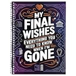 End of Life Planner, My Final Wishes Everything Need to Know When I'M Gone, Im Dead Now What Planner Death Binder End of Life Planners Organizer Binder