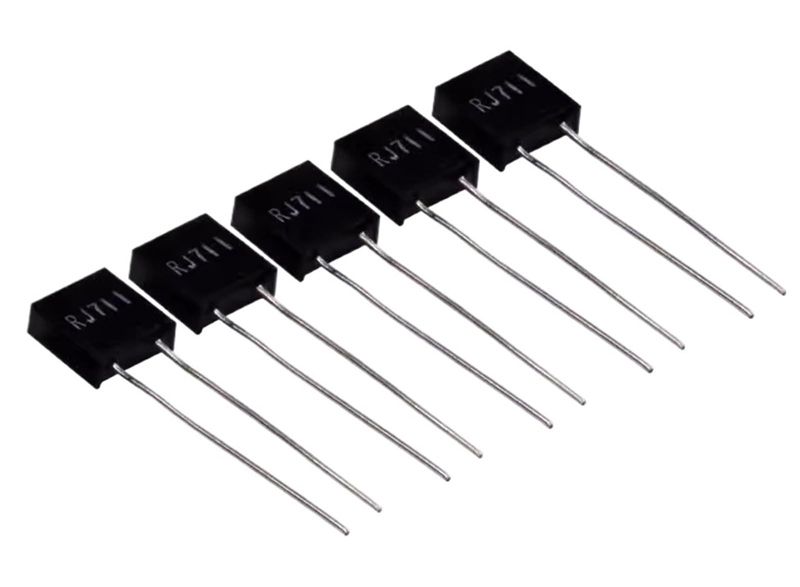 VKvmNYlxx 2PCS RJ711 Non-inductive Metal Film Resistor 0.5W 1/2W 0.01% Sampling Resistance 1R 2R 4R 5R 10R 20R 30R 50R 75R 100R 120R 150R(2pcs 0.5W 100R)
